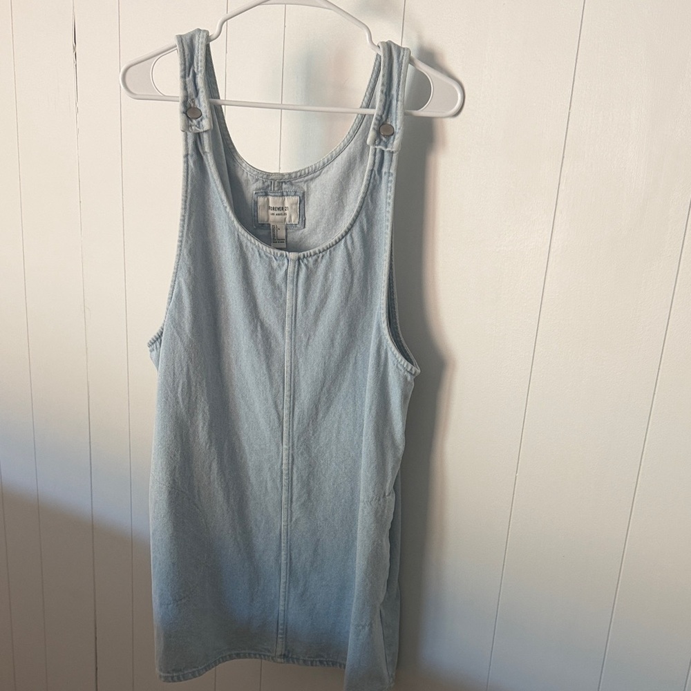 Forever 21 Light Blue Denim Dress